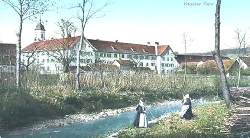 Kloster Fahr um 1910